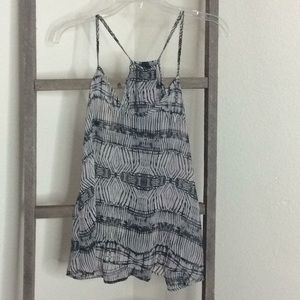 Windsor open back tank top